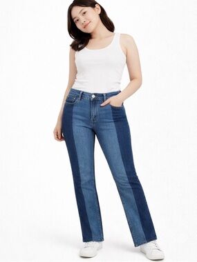 Closed Two-Tone Jeans